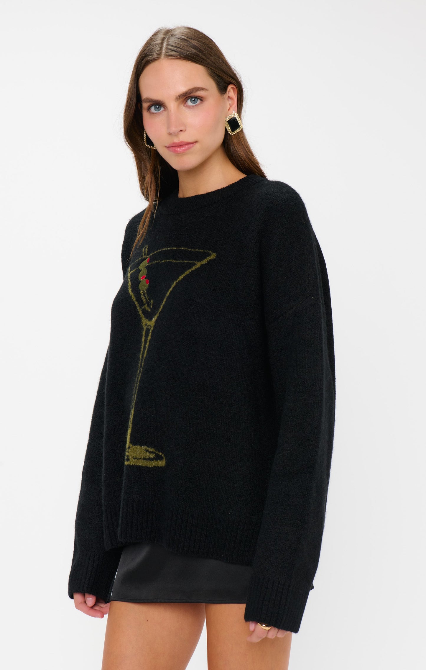 Settle In Sweater ~ Dirty Martini Knit